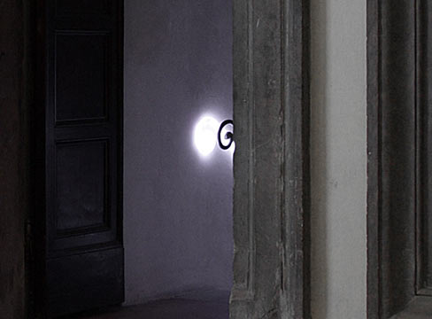 Leuchtender Schatten, Lichtdesign, Palazzo Strozzi, Florenz